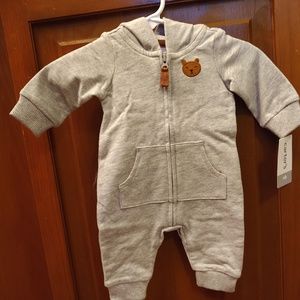 Carter's newborn hooded coverall